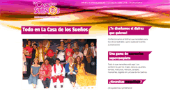 Desktop Screenshot of lacasadelossuenos.mx